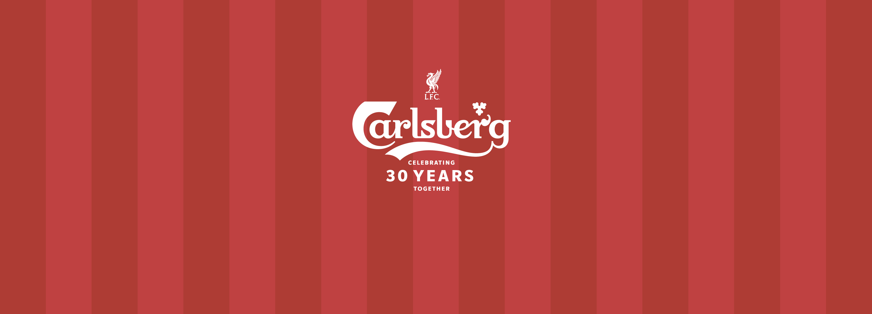 Carlsberg och Liverpool FC firar 30 år
