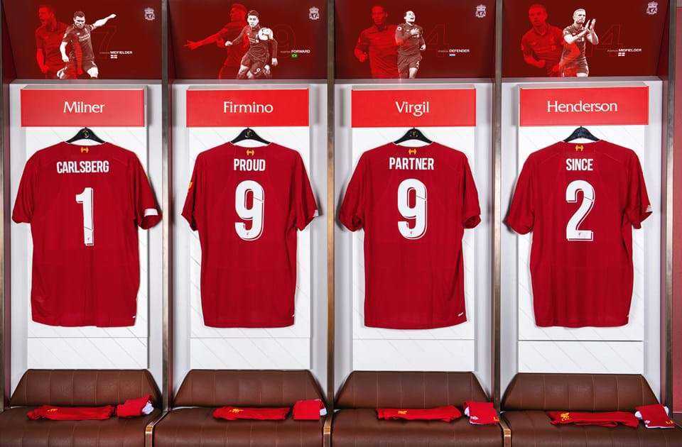 Liverpool FC jerseys from champions leauge win in 2015