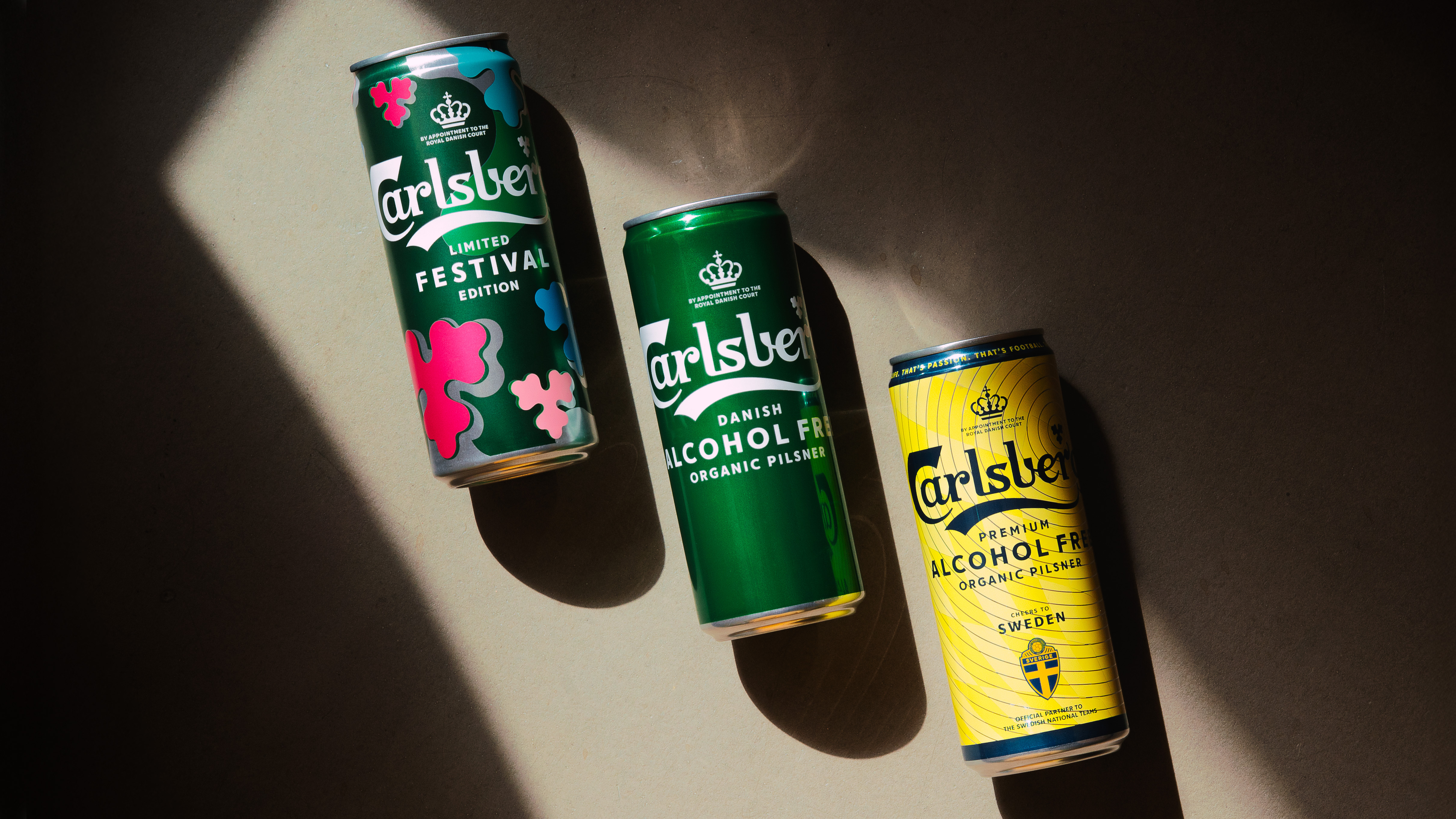 Ny design på Carlsbergs alkoholfria öl