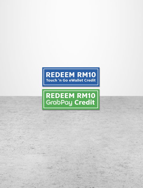 REDEEM RM10 eWallet Credit