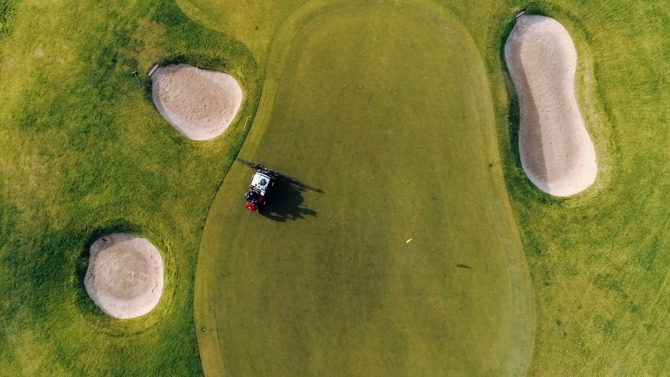Can beer improve your golf course? Probably.