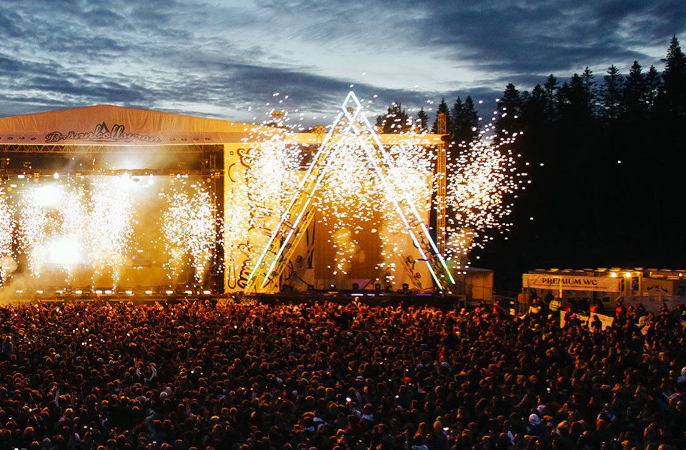 Bränbollsyran är en festival med musik sport och upplevelser tillsammans med Carlsberg öl alkoholfri