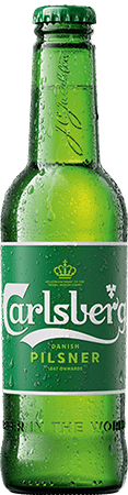 carlsberg glass-stemmed