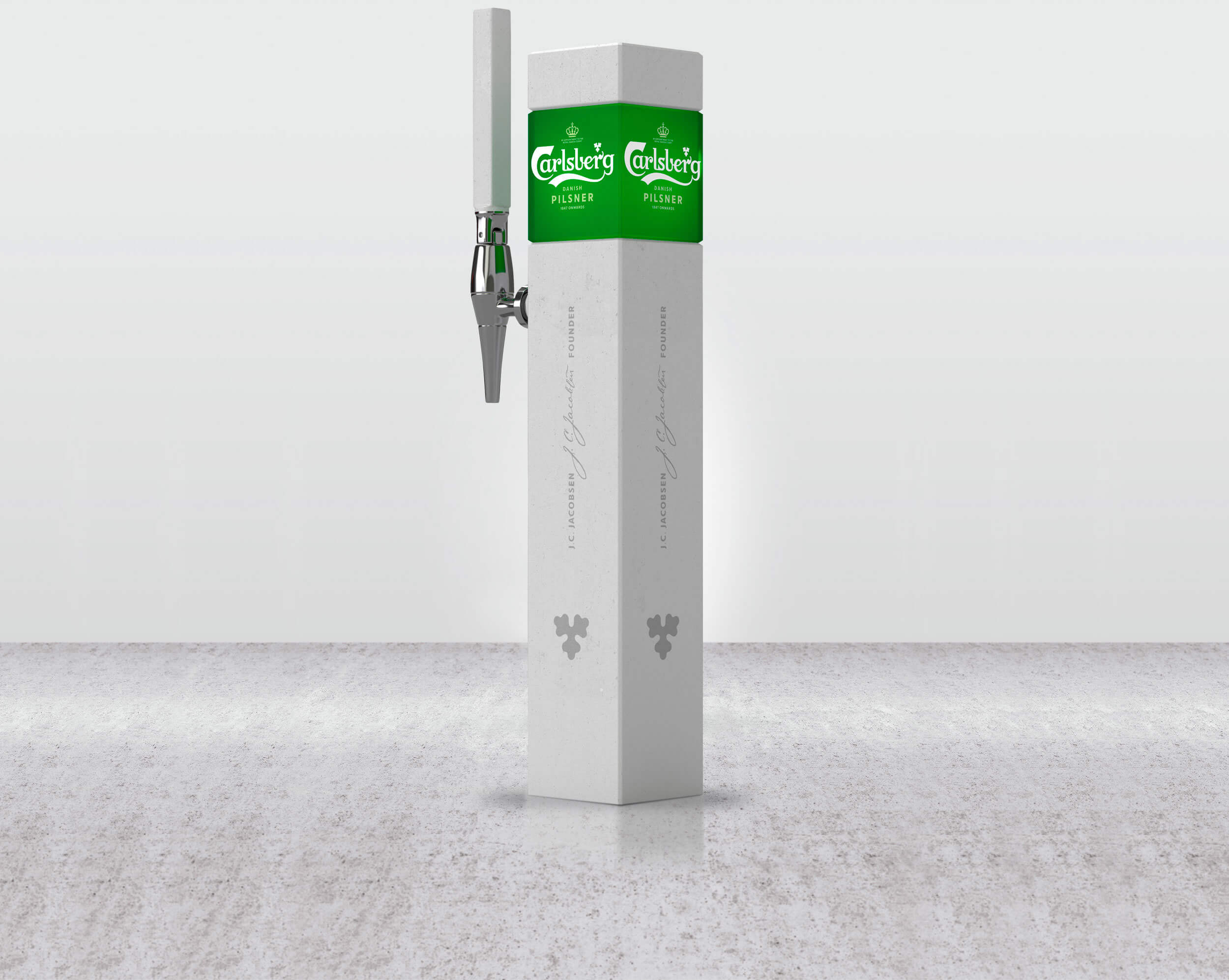 lang hane til fadølsanlæg